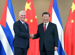 Trung Quốc cam kết ủng hộ Cuba bảo vệ chủ quyền quốc gia