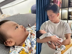 Đàm Thu Trang khoe ảnh cận mặt quý tử, Cường Đô la khen 'đẹp trai nhất nhà'