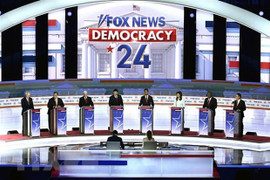 Mỹ: Bắt đầu cuộc tranh luận đầu tiên giữa các ứng viên đảng Cộng hòa