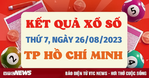 Kết quả xổ số TP.HCM hôm nay 26/8 - XSHCM 26/8/2023