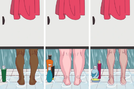 Phải IQ cao mới đoán được: Người đàn ông tắm ở căn phòng nào?