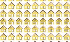 Đố bạn tìm được ngôi nhà khác biệt trong 10 giây