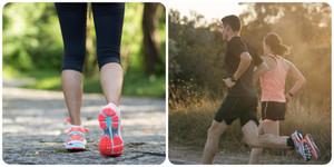 Đi bộ hay chạy bộ tốt hơn?