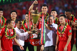 Hơn Hà Nội FC chỉ số phụ, CLB Công an Hà Nội vô địch V-League 2023