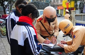 Những lỗi vi phạm giao thông không bị phạt tiền