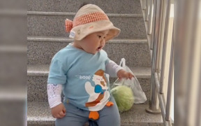 Cậu bé gây sốt mạng: 'Mua trái ổi đem lên nhà thôi cũng hết cả hơi'