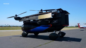 Cận cảnh mẫu ô tô lai trực thăng tốc độ 240 km/h