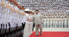 Ông Kim Jong-un lệnh hải quân Triều Tiên sẵn sàng chiến đấu