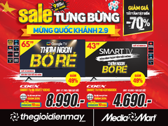 MediaMart Sale tưng bừng mừng Quốc khánh, giảm giá lên đến 70%