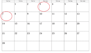 Vì sao dân gian kiêng đi mùng 7, kiêng về mùng 3?