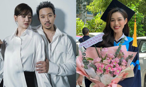 Sao Việt 31/8: Trấn Thành tình tứ bên bà xã, Đỗ Thị Hà rạng rỡ ngày tốt nghiệp