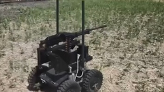 Hé lộ súng robot tham gia diễn tập cùng lính Nga