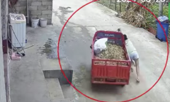 Quên rút chìa khóa xe ba gác, người mẹ khiến con trai gặp nạn