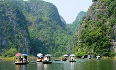 Ninh Bình: Khu du lịch Tam Cốc - Bích Động đón khách trở lại