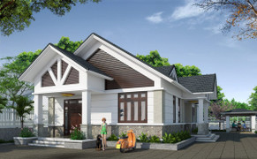 Ngắm nhìn những mẫu nhà ống 1 tầng đẹp 5×20