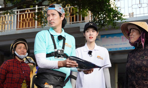 Diễn viên Huy Khánh, Diệp Bảo Ngọc đi bán cá ngoài chợ và bị lỗ