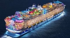 Du thuyền lớn nhất thế giới sẽ hạ thủy tháng 1 năm 2024