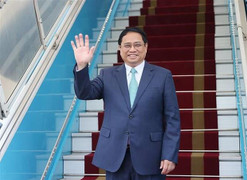 Thủ tướng Phạm Minh Chính lên đường dự Hội nghị Cấp cao ASEAN 43