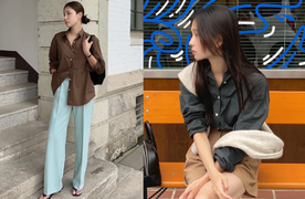 Làm thế nào để trông trẻ trung khi diện áo sơ mi tối màu?