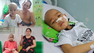 Chồng bại liệt, vợ và con trai 7 tuổi cùng lúc phát hiện bị ung thư