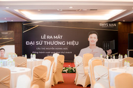 Tiền vệ Hoàng Đức trở thành Đại sứ thương hiệu Rhys Man