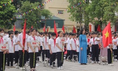 Hà Nội: Trường THCS Nguyễn Trãi A khai giảng năm học mới 2023-2024