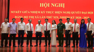 Thị xã Quế Võ đạt 9 chỉ tiêu sau nửa nhiệm kỳ thực hiện Nghị quyết ĐH Đảng bộ