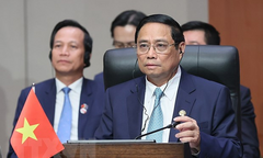 Thủ tướng Phạm Minh Chính gặp Thủ tướng Ấn Độ Narendra Modi