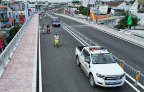 TP.HCM: Cầu gần 600 tỷ đồng thông xe sau 20 năm chờ đợi