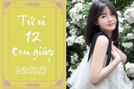 Tử vi vui 12 con giáp hôm nay ngày 9/9/2023: Dậu bao dung, Tý mệt mỏi