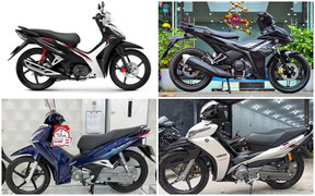 4 mẫu xe máy số trẻ trung, mạnh mẽ dành cho nam giới