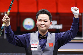 Lần đầu tiên Việt Nam vô địch Billiard Carom thế giới