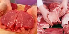 Phần thịt lợn, thịt bò nào tốt nhất cho sức khỏe?