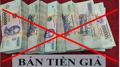 Đường dây làm tiền giả tiêu thụ liên tỉnh