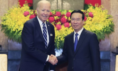 Chủ tịch nước Võ Văn Thưởng tiếp Tổng thống Hoa Kỳ Joe Biden
