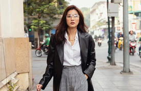 Cách phối đồ với áo sơ mi oversize nữ