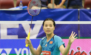 Thắng kịch tính tay vợt Nhật Bản, Nguyễn Thùy Linh vô địch Vietnam Open 2023