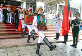Tiễn đưa Thượng tướng Nguyễn Chí Vịnh về nơi an nghỉ cuối cùng