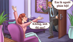 Người IQ cao mới trả lời đúng: Vợ hay chồng là người phản bội?