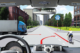 Tài xế xử lý thế nào trong trường hợp này?