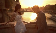 Trọn bộ ảnh cưới tại Pháp đẹp như mơ của Á hậu Phương Anh và chồng doanh nhân