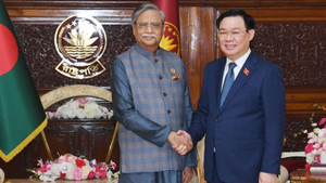 Tổng thống Bangladesh khẳng định 'luôn xem Việt Nam là hình mẫu phát triển'