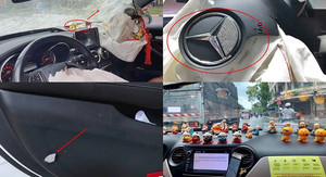 Những vị trí trên xe ô tô không nên tùy tiện trang trí