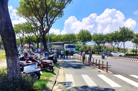 2 nữ sinh viên bị xe tải cán chết trên đường đi học về