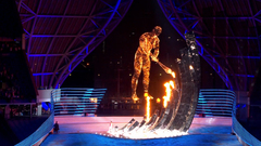 Khai mạc ASIAD 19 mãn nhãn: Tôn Ngộ Không xuất hiện, người khổng lồ thắp đài lửa