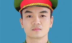 Truy thăng cấp bậc hàm cho Trung úy công an hy sinh khi làm nhiệm vụ