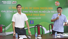 Phát động Giải bóng rổ học sinh Tiểu học Hà Nội lần thứ 17