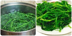 Nên mở hay đậy nắp xoong khi luộc rau?
