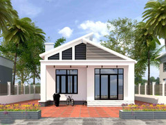 Mãn nhãn với những mẫu nhà cấp 4 đẹp 40m2