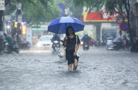 Đợt mưa xối xả ở Bắc Bộ và Bắc Trung Bộ khi nào kết thúc?